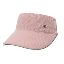 클리브랜드 여성용 전체 니트 고높은 썬캡 바이저 CGKWCP1117, 핑크
