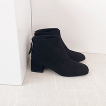 유컬리 스퀘어 앵클부츠