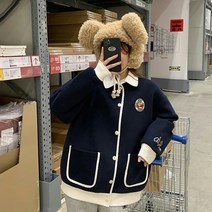 여성용 MA 러블리 포켓 캐주얼 자켓