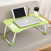 아이코지 고급형 접이식 노트북 테이블, 그린