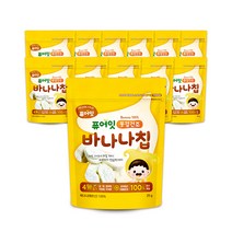 퓨어잇 동결건조 바나나칩, 바나나, 12개, 25g