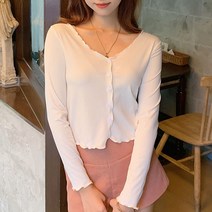 어썸풀 여성용 딜리번 니트 가디건
