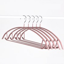 메종디망쉬 다용도 논슬립 파스텔 옷걸이, 다크 핑크, 10개입