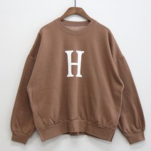 이얀 H 기모 임부복 티셔츠