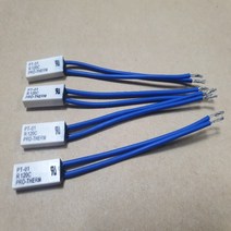 [프로썸] PT-01 120C Blue와이어 바이메탈 온도센서 온도스위치 써모스탯 Thermostat A접점