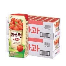 남양 과수원 사과 190ml 24개입x2개, 과수원 사과 190ml 24입 x2 (48