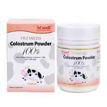[본사직배송]하이웰 초유 파우더 100g/사계절 방목/뉴질랜드 초유 단백질 분말 100% 초유영양제 직구 초유 프로틴, 1통(50일분)+사은품