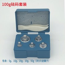 등비 저울 천칭 양팔 수동 접시 학교 교육 학습 실험, 개별 100g 분동 세트(저울 제외)