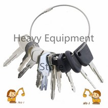 11 키 지게차 세트 도요타 Doosan Nissan Hyster JCB 12343 1A X7 787 고양이 클락 Komatsu