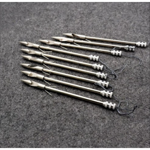 인박카 10 pcs/20 pcs 낚시 비행 상어 발사체 강철 투석기 slingshot 활 사냥 물고기 다트, 10pcs