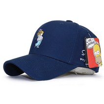 베이직엠 남성 여성 야구모자 볼캡 골프샷 심슨