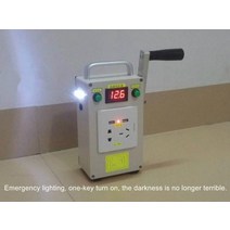 발전기 가정용 자가 발전 장치 태양광 100kw 대여 중고 풍력 날개소규모 핸드 크랭크 생성기 220v 12v 5v 휴대용 전원 공급 비상 충전기 핸드 툴 생성기, 배터리로