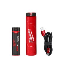 밀워키 L4 NRG-201 USB 배터리 충전기 세트 4V 2.5Ah