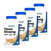 파낙스 진생 500mg 240캡슐 4병, 단품, 단품
