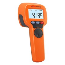 디지털 회전계 고정밀 LED 속도계 비접촉식 타코미터, SW6500 스트로보스코프 (500-49999rpm)