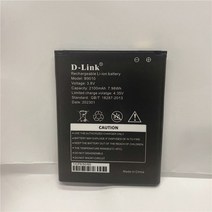 YCOOLY D-Link B9010 배터리 2100mAh 재고 교체 및 추적 번호, 한개옵션1, 02 2 pcs
