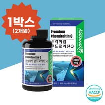 [지성 관절엔 콘드로이친 1200 옵션 선택] 상어연골 콘트로이친 콘토로이친 콘트라친 콘드로이 콘드론친 콩드로이친 콘드루이친 콘드라틴 콘트론 50대 60대 부모님 선물 영양제, 1박스, 1. 프리미엄 콘드로이친Q