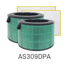 LG 퓨리케어 360 필터 정품형 호환 국내산, AS309DPA, 2단형