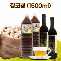 은행식초 천연발효식초 징코청 1500ml 은행 식초, 상세페이지 참조, 상세페이지 참조