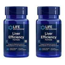 라이프익스텐션 리버 간 이피션시 포뮬러 Life Extension Liver Efficiency Formula 30정 2개