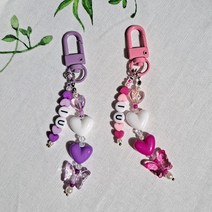 이니셜 키링 주문제작 알파벳 포카바인더키링