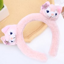 리나벨 핑크 고양이 머리띠