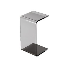 럭셔리 아크릴 사이드테이블 거실 투명 고스트테이블, 투명 30x30x55 두께 12mm