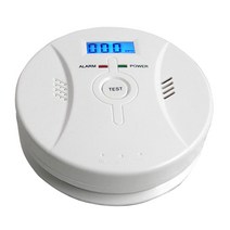 이산화탄소경보기 지하 다락방 전자 장비용 일산화탄소 탐지기 디지털 디스플레이 85dB 사운드 경고 알람, 한개옵션0