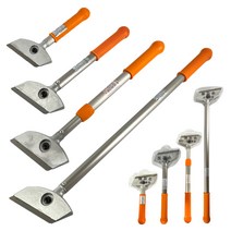 해피손 스크래퍼 미니 2단 길이 조절 밀칼 헤라 끌 전단지 껌 제거 청소 칼 타일 유리, ( 미니 22cm ), 1개