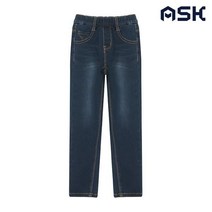 에스크 주니어 여아 스키니 핏 기모 제깅스