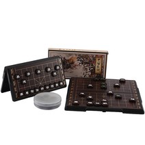 중국풍 자석 장기판 휴대용 접이식 보드게임 장기 세트 3 Size