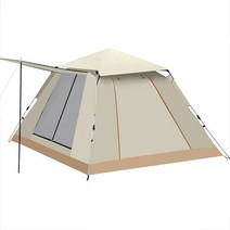 SHILONG 스마트 원터치 빅패밀리텐트, 240cm*240cm*160cm