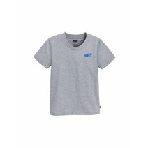 리바이스키즈 동아백화점 수성점 22SS신상 V넥라인의 GR V넥자수로고반팔티셔츠V222TS348PGR