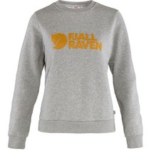 [국내발송] 피엘라벤 FJALLRAVEN 아웃도어 여성 로고 스웨터 플리스 맨투맨 Grey-Melange 기모안감 84143/020-999