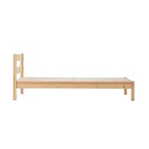 무인양품 MUJI 목제 침대 프레임 SD 4547315181278, 내추럴 SD