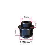 자전거휠 휠셋 캄파놀로 카본 12mm 15mm ~ 9mm 스루 액슬 퀵 릴리스 QR 허브 어댑터 리어 샤프트 알루미늄 합금 DIY 개조 도구, 01 12 9
