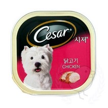 새임 닭고기 캔 풍산개사료 대형견강아지사료 강아지밥