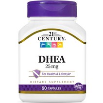 21st Century DHEA 25 mg 캡슐 90개 21177 1, 90캡슐, 1개