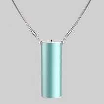 산소발생기 판매 도매 2 개 공기 청정기 USB 웨어러블 목걸이 미니 휴대용 이오나이저 음이온 발생기 자동, 03 Blue 1 pcs