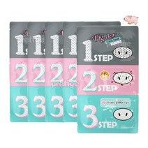 홀리카 피그노즈 클리어 블랙헤드 코팩 3-step 5매