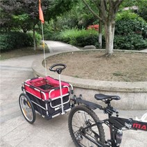 바이크트레일러 연결 견인 운반, 초록, 1개