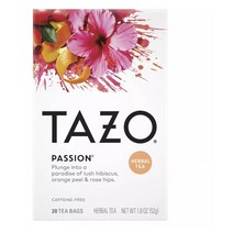 Tazo Passion Herbal Tea - 20ct