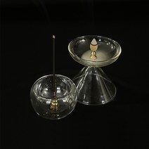 백플로우 인센스 홀더 받침대 역류향 향멍 향받침대 인테리어 소품, 향로