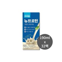 대상웰라이프 마시는 뉴프로틴 190ml 32팩