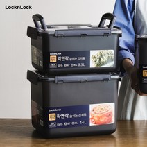 락앤락 숨쉬는 김치통 1+1 14L 누름 11L 9.5L, 락앤락 숨쉬는김치통 888BDG (누름11Lx2개)