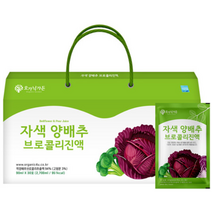 양배추즙 자색양배추즙 자색양배추 브로콜리 진액 농축액 엑기스 국산 베타카로틴 위에 좋은 음식 위건강 설선물 90ml*30포, 2개, 90mlx30포