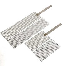 알루미늄망 철망 메탈라스망 안전 산짐승퇴치 울타리, 수입 티타늄 메쉬 5x13 (손잡이 포함)