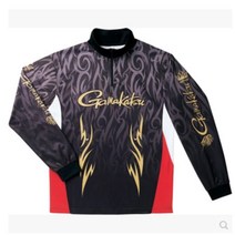 일본 시마노 shimano 가마가츠 Gamakatsu 선 스크린 낚시복 안티 속건 통기성, 5XL 블랙색