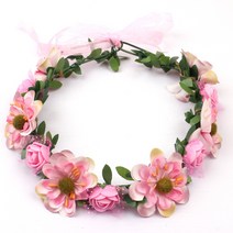 화관 택1 조화화관 셀프웨딩화관 꽃화관 웨딩촬영소품 웨딩화관 셀프웨딩소품 셀카소품 파티소품