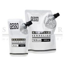 시넬리에 Abstract 아크릴 젯소 120ml 500ml 미디엄 보조제
